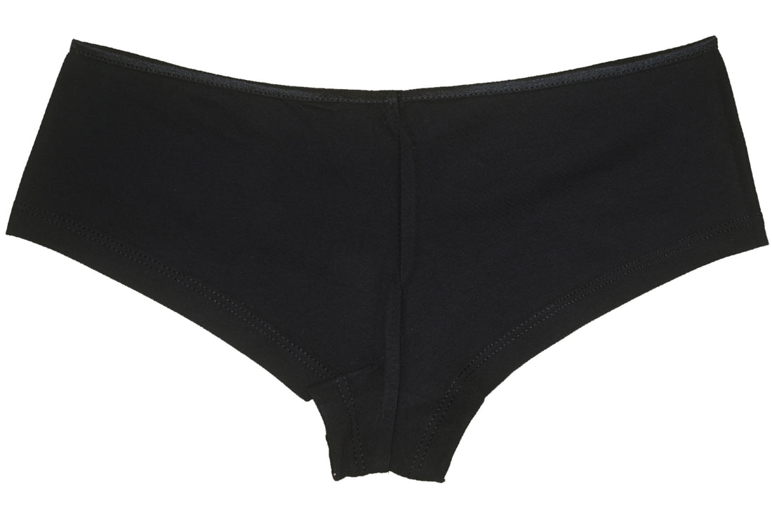 Black Grey Pauline Boyshorts